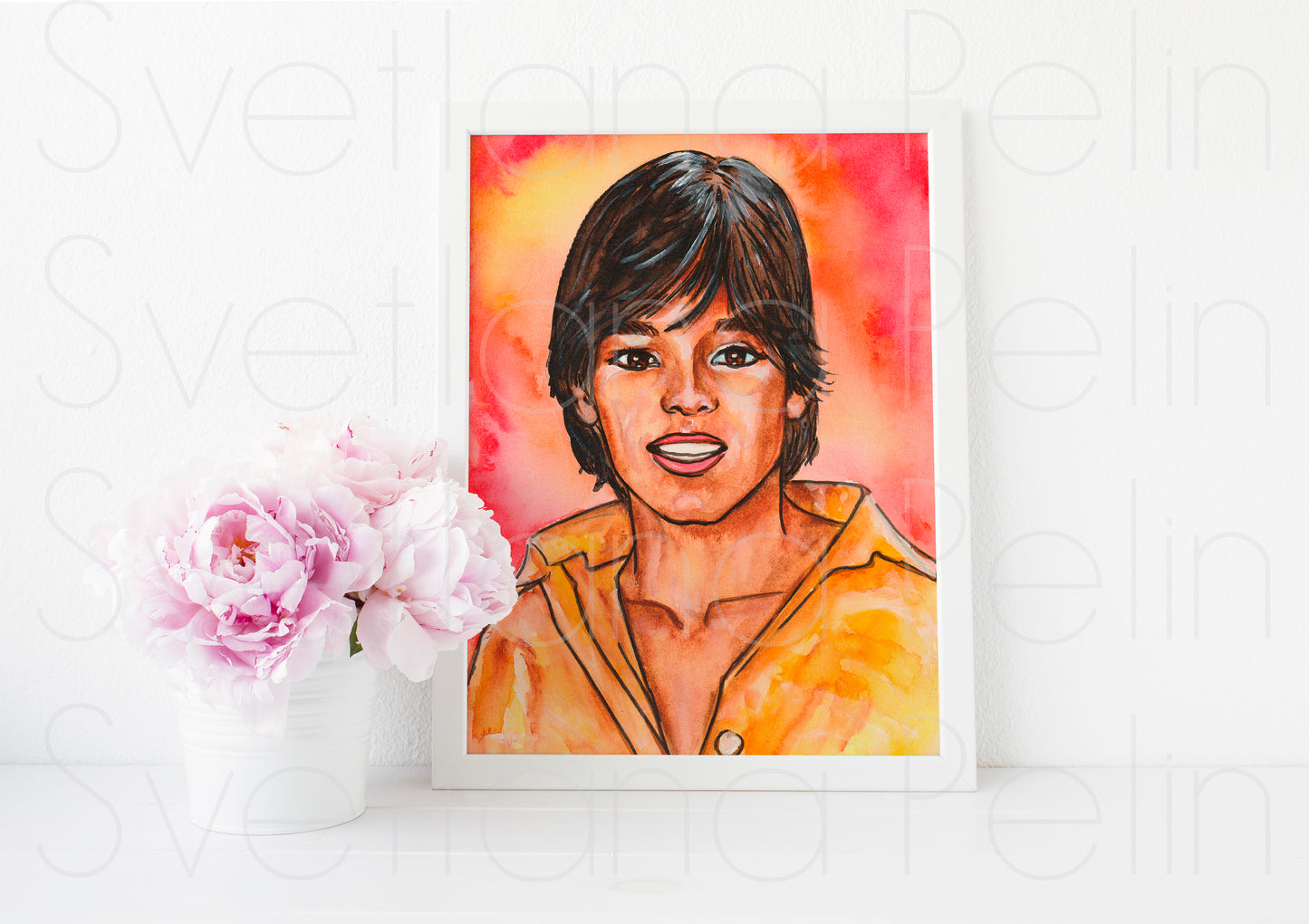 Ricky Martin, RM, ART PRINT Signed by Artist