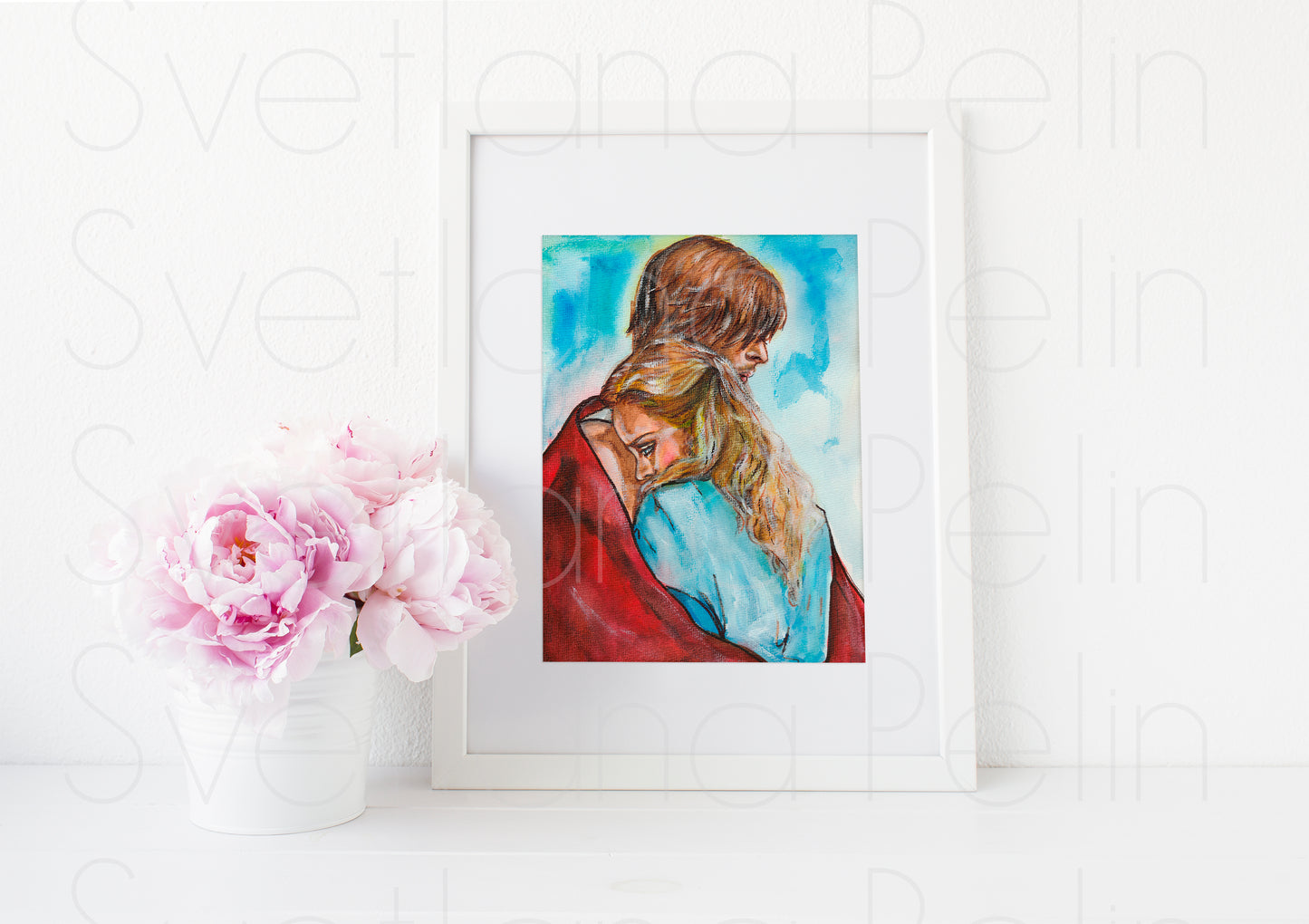 Rachel McAdams, Ryan Gosling, The Notebook, ART PRINT Signed by Artist
