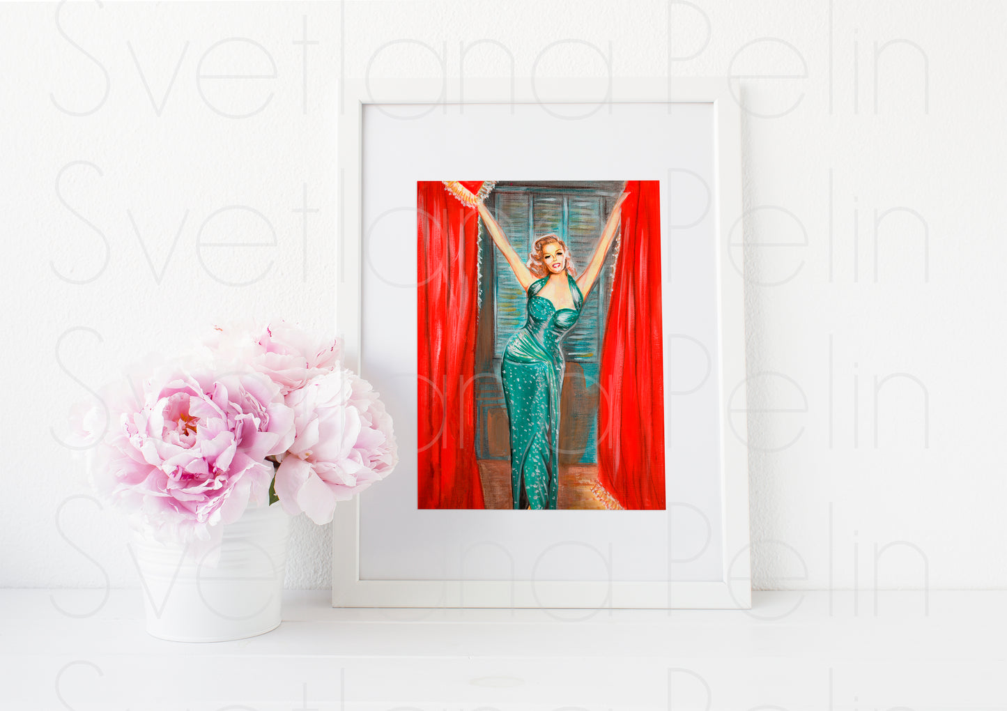 Jane Russell, ART PRINT Signed by Artist