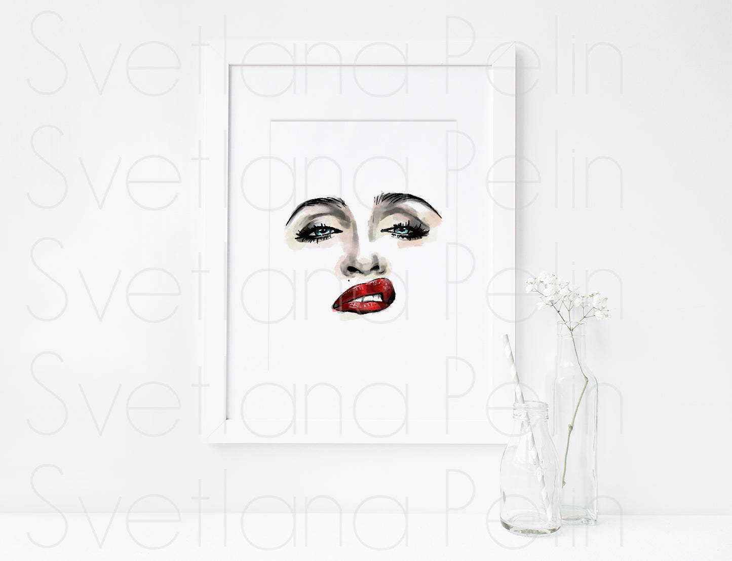 Madonna, ART PRINT Signed by Artist