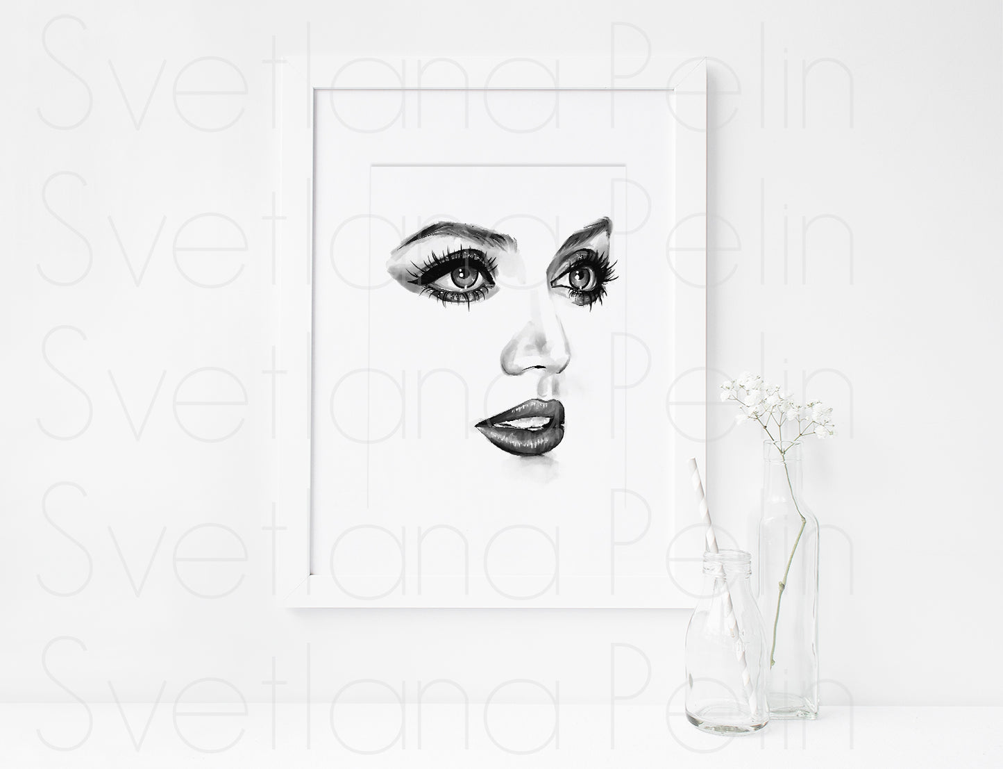 Ana de Armas,ADA, ART PRINT Signed by Artist