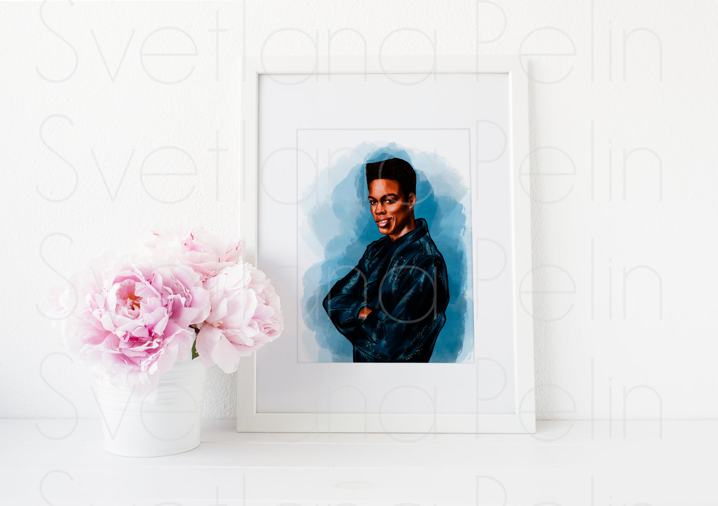 Chris Rock, ART PRINT Signed by Artist