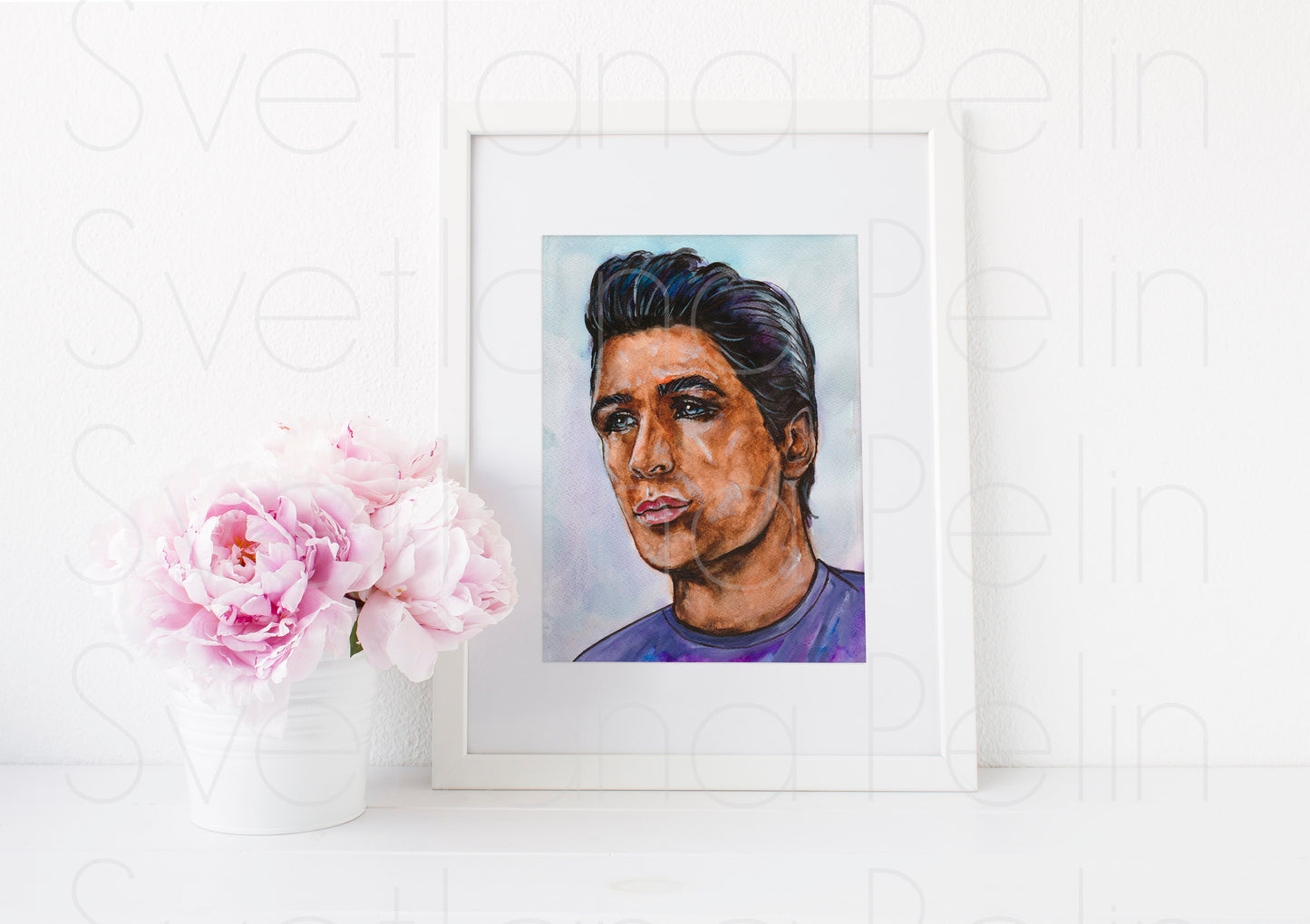 Alec Baldwin, ART PRINT Signed by Artist