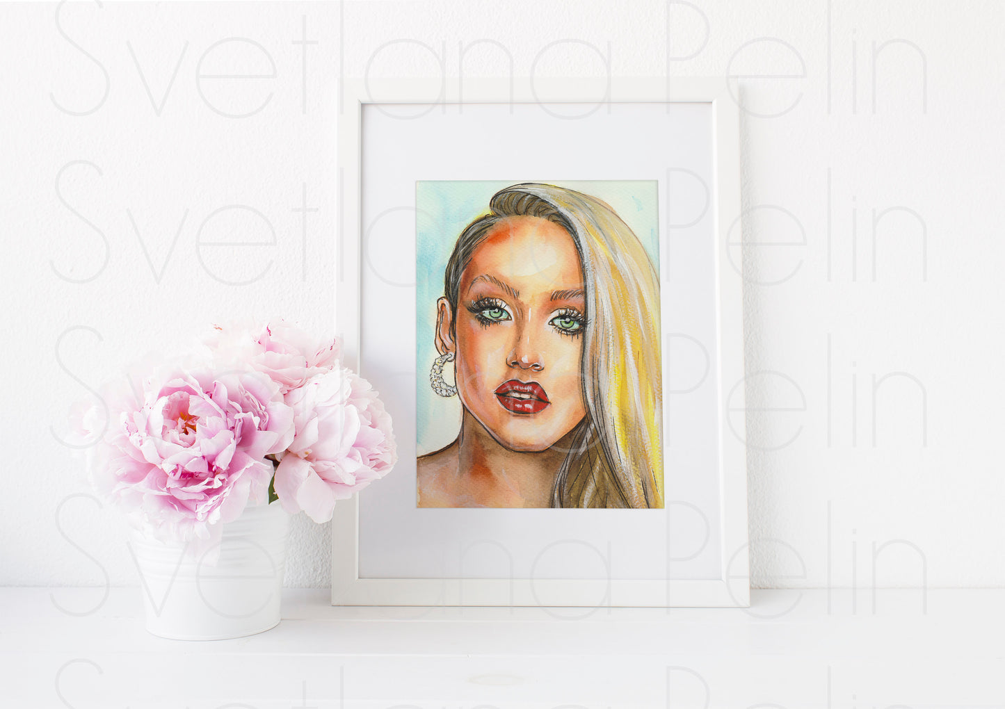 Jerry Hall, ART PRINT Signed by Artist