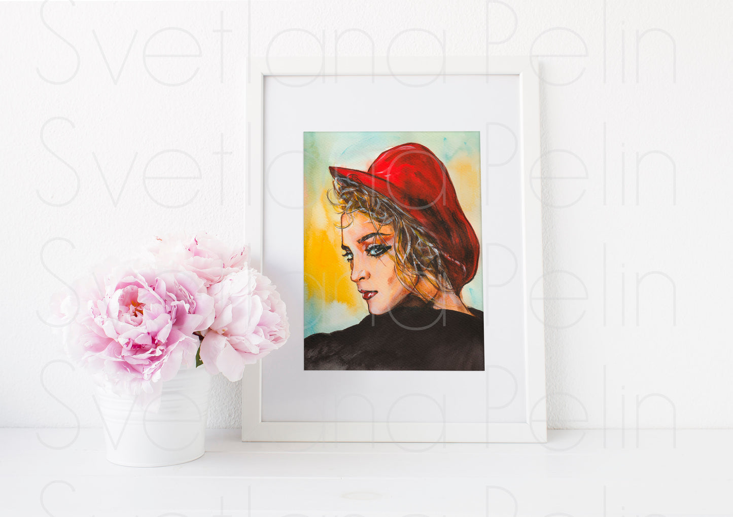 Madonna, ART PRINT Signed by Artist