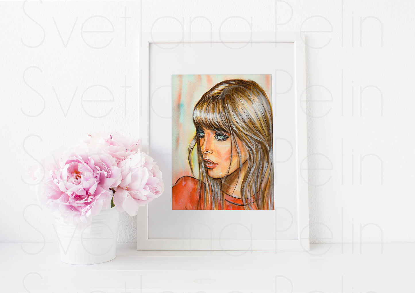 Jane Birkin, ART PRINT Signed by Artist