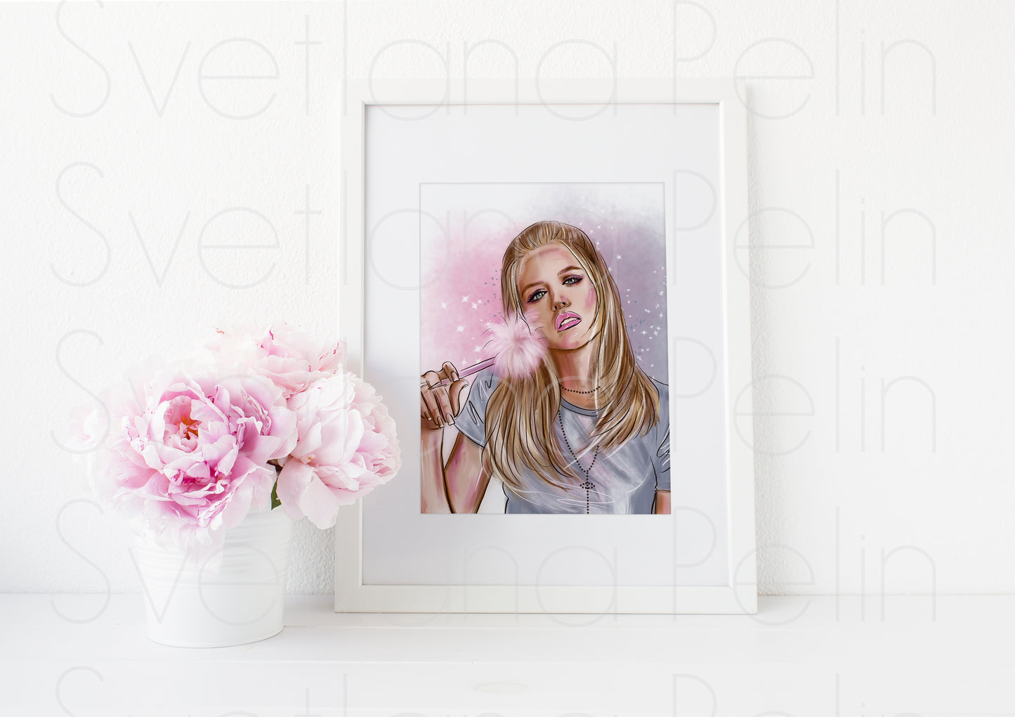 Alicia Silverstone, ART PRINT Signed by Artist