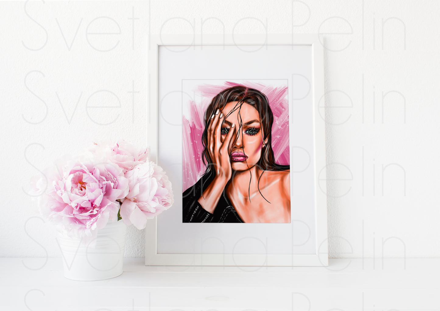Gigi Hadid, ART PRINT Signed by Artist