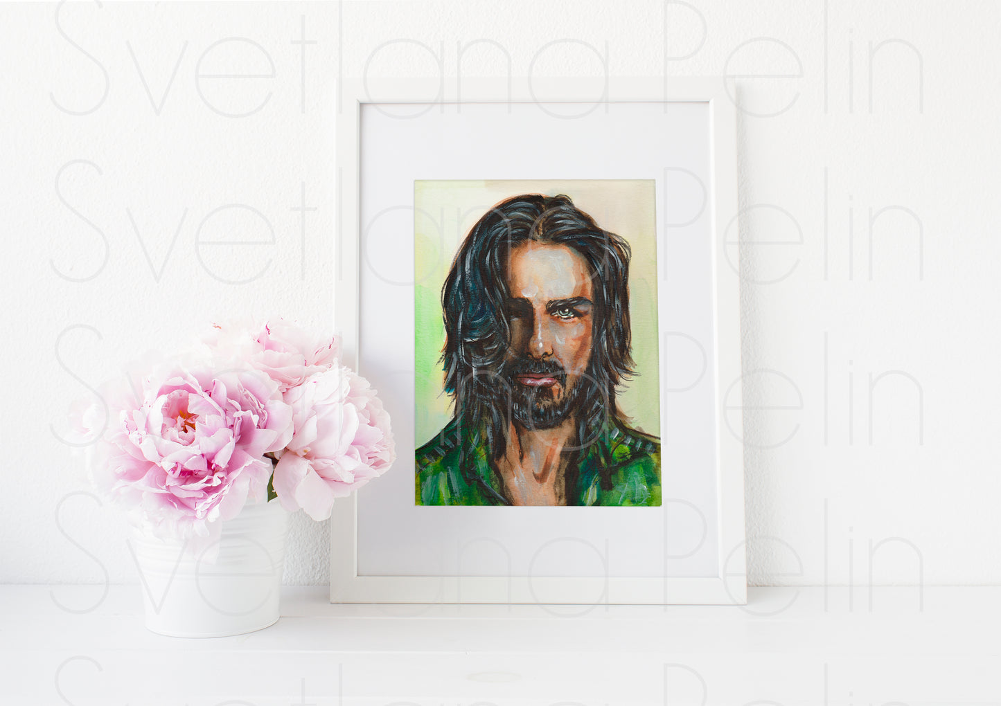 Tom Cruise, ART PRINT Signed by Artist
