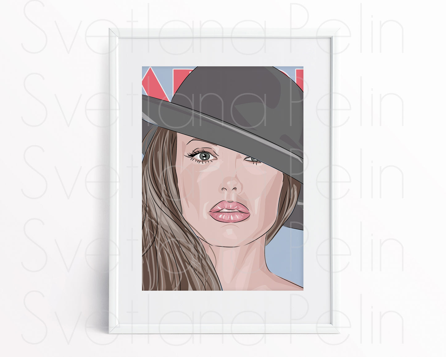 Angelina Jolie, Printable Art, INSTANT DOWNLOAD