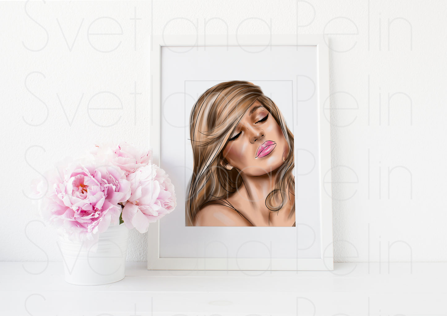Candice Swanepoel, ART PRINT Signed by Artist