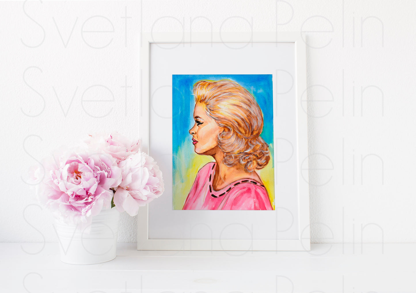 Jayne Mansfield, ART PRINT Signed by Artist