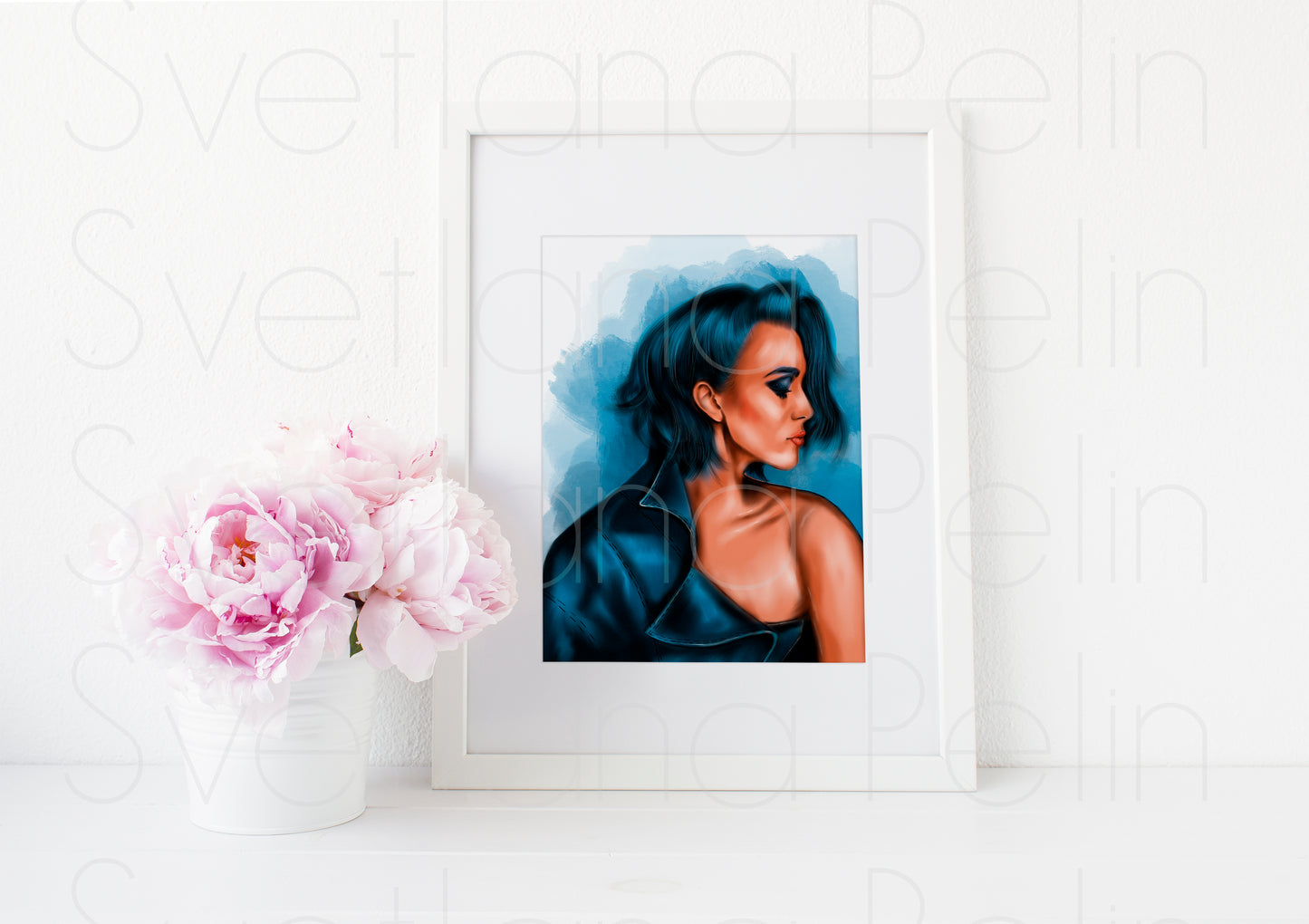 Keira Knightley, ART PRINT Signed by Artist