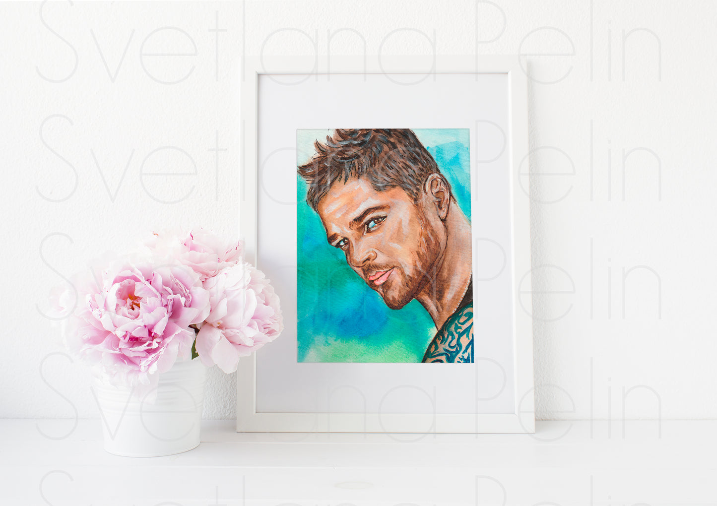 Ricky Martin, RM, ART PRINT Signed by Artist