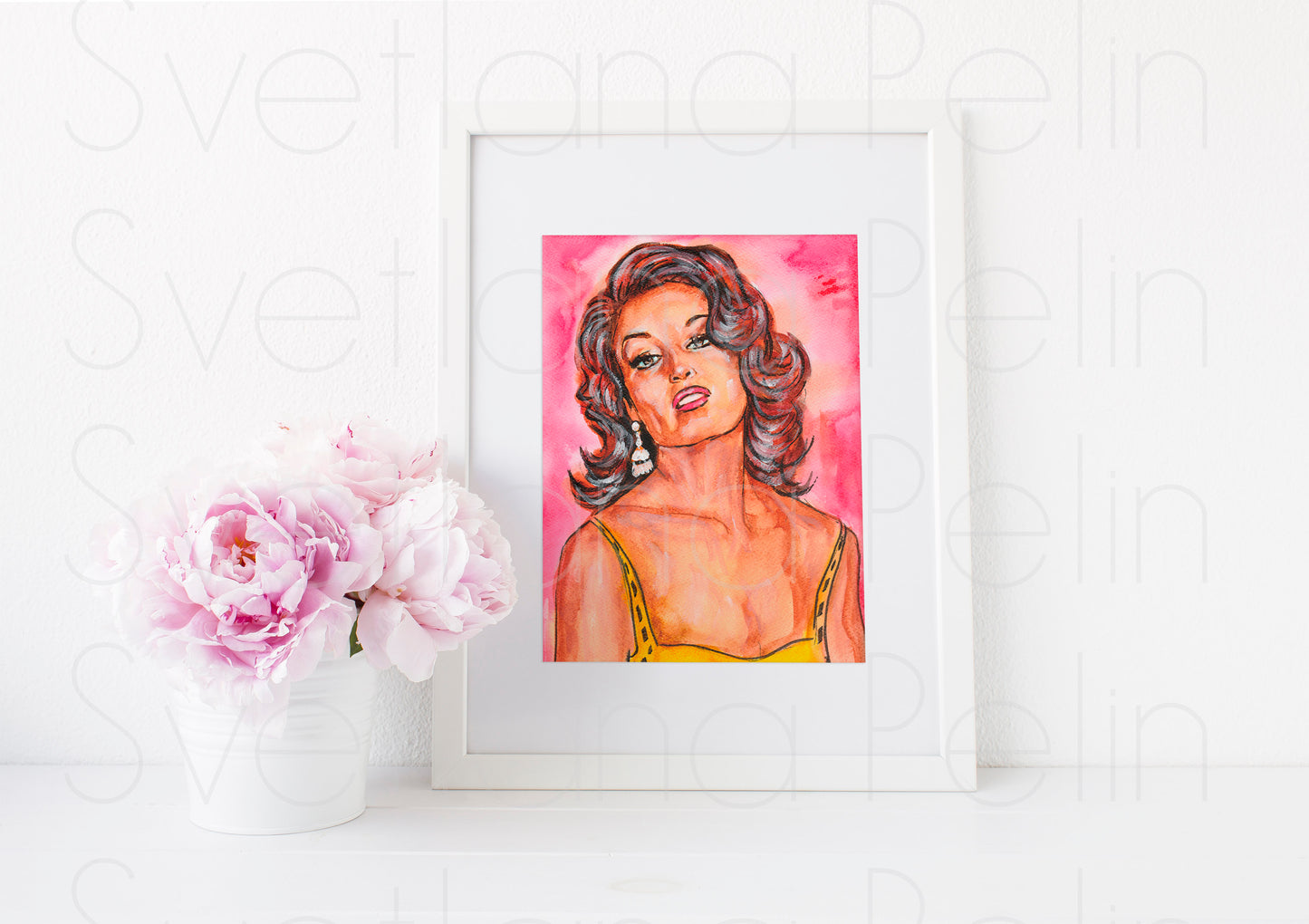 Dalida, ART PRINT Signed by Artist