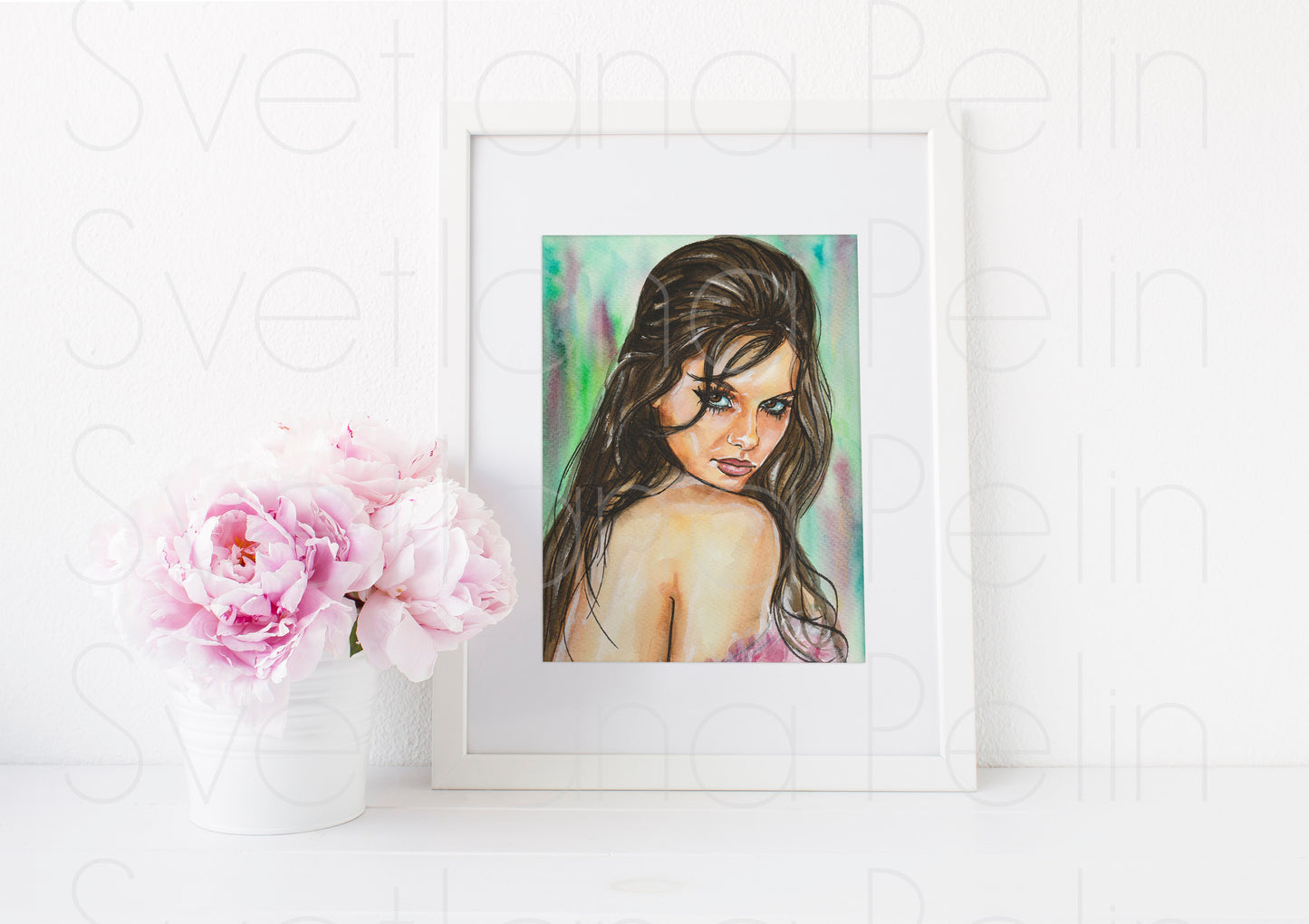 Claudia Cardinale, ART PRINT Signed by Artist