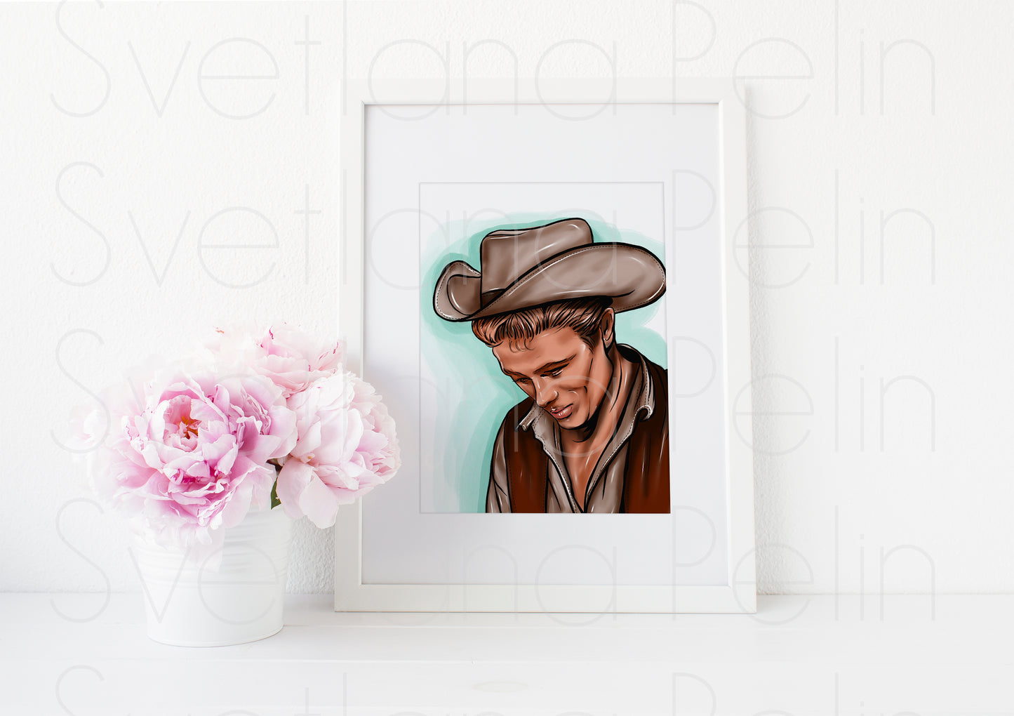 James, JD, ART PRINT Signed by Artist