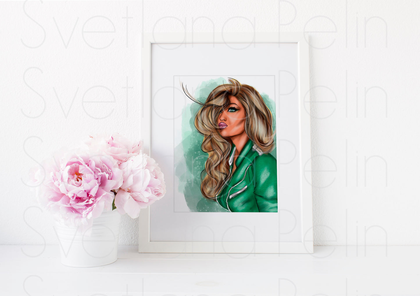 Gigi Hadid, ART PRINT Signed by Artist