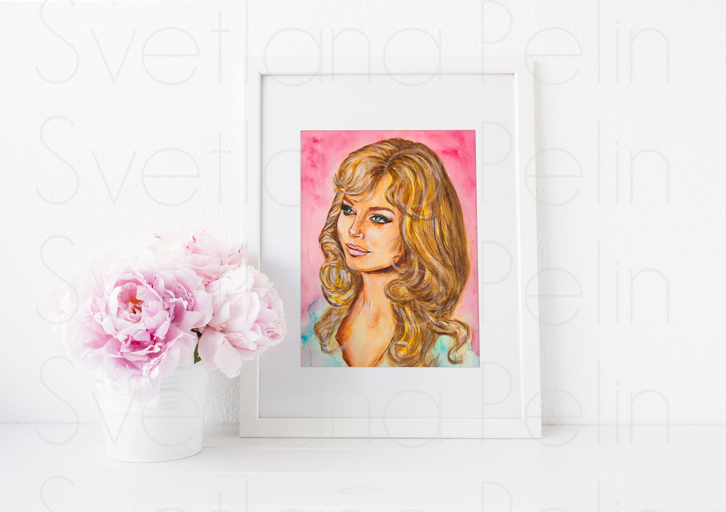 Michèle Mercier, Angélique, ART PRINT Signed by Artist