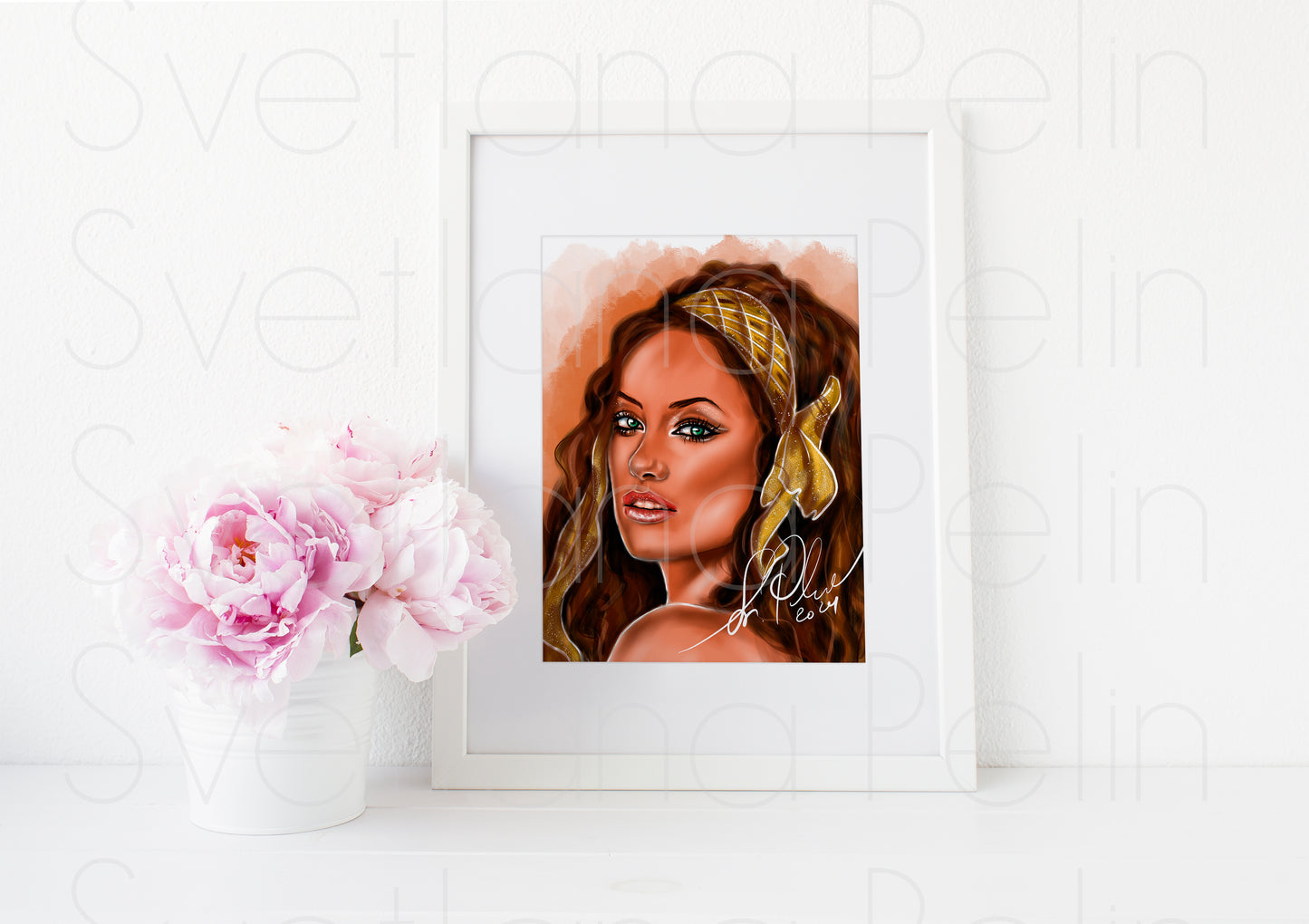 Olivia Wilde, ART PRINT Signed by Artist