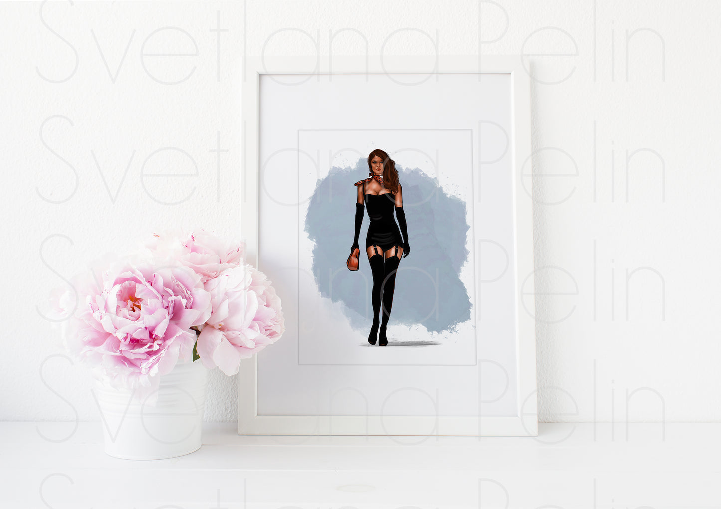 Helena Christensen, ART PRINT Signed by Artist