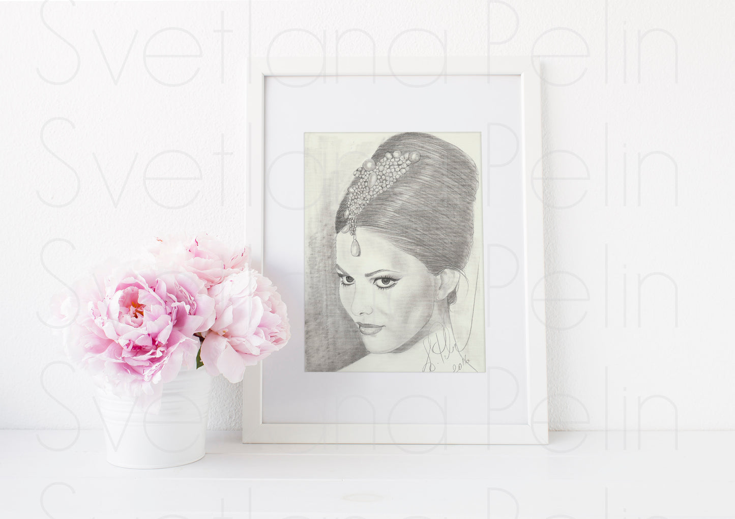 Claudia Cardinale, ART PRINT Signed by Artist