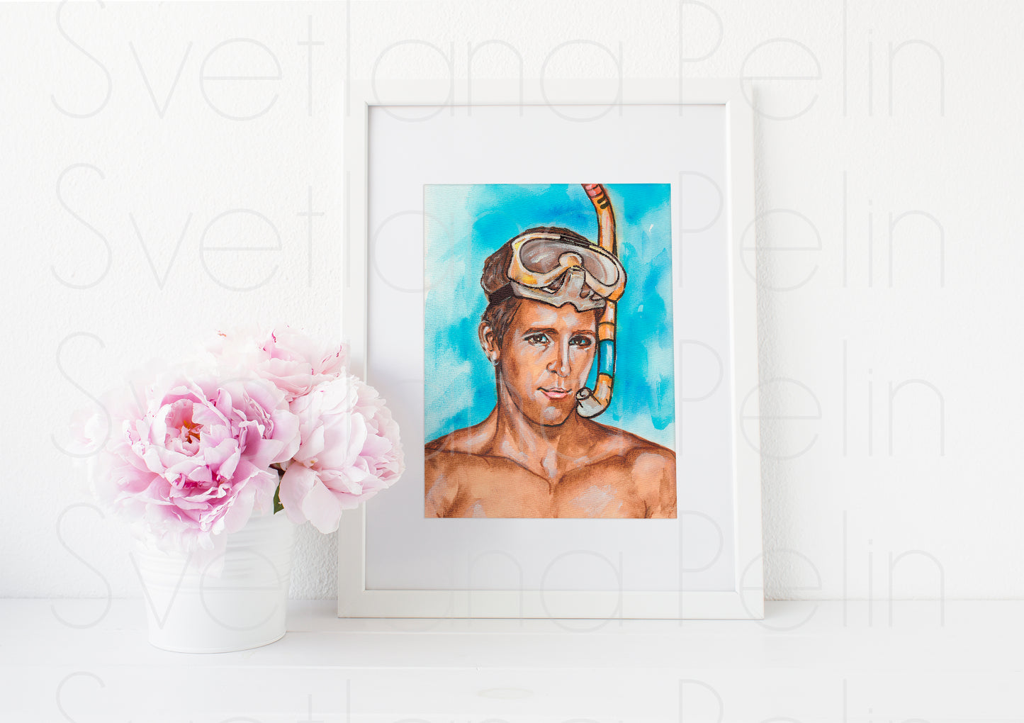 Ryan Reynolds, ART PRINT Signed by Artist