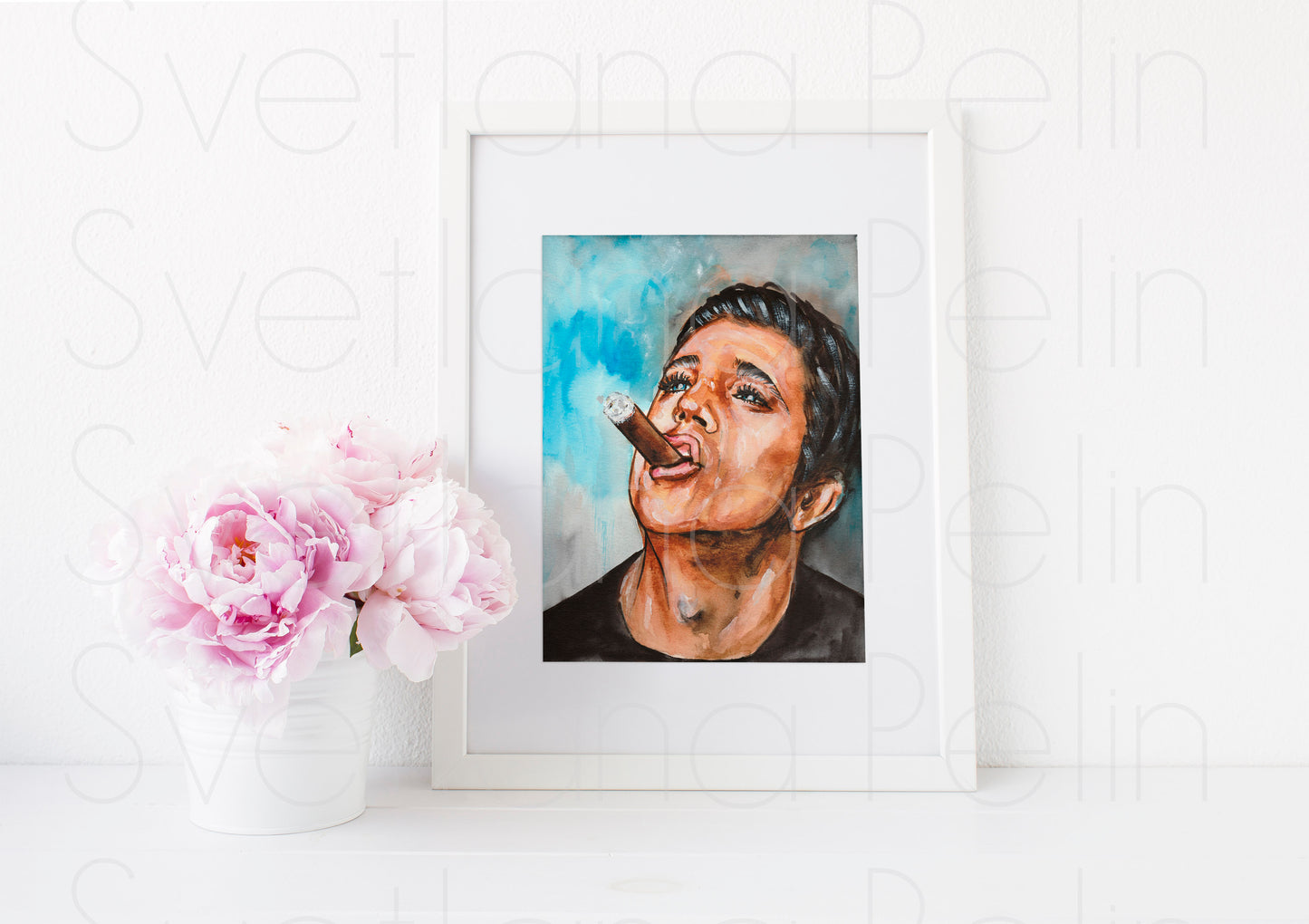 Mel Gibson, ART PRINT Signed by Artist
