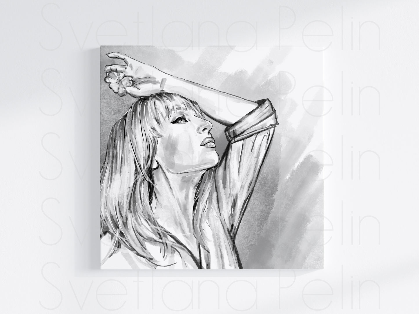 Portrait, iPad Drawing, Art Commission, Custom, Digital Artwork, Personalized portrait