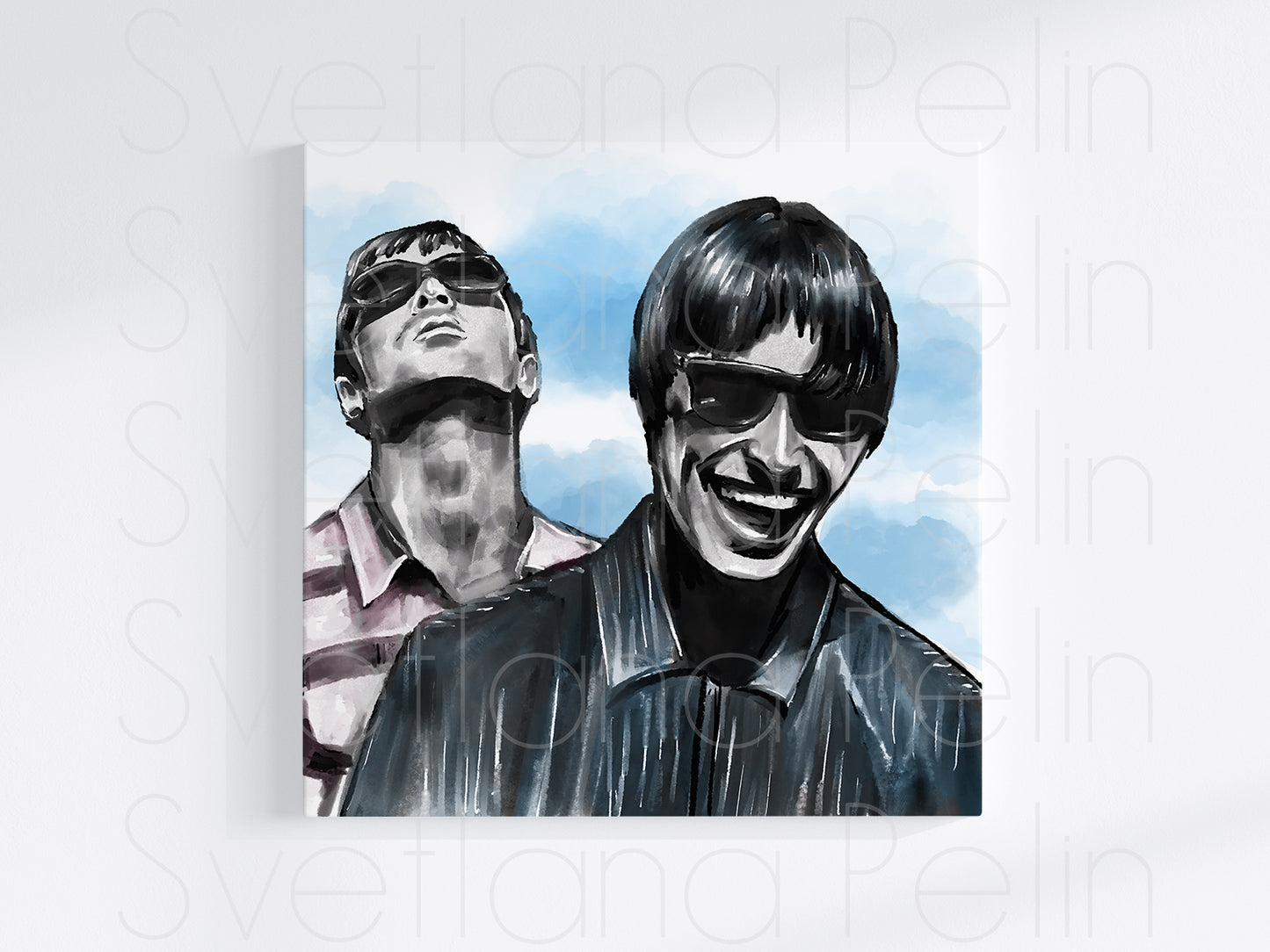 Portrait, iPad Drawing, Art Commission, Custom, Digital Artwork, Personalized portrait
