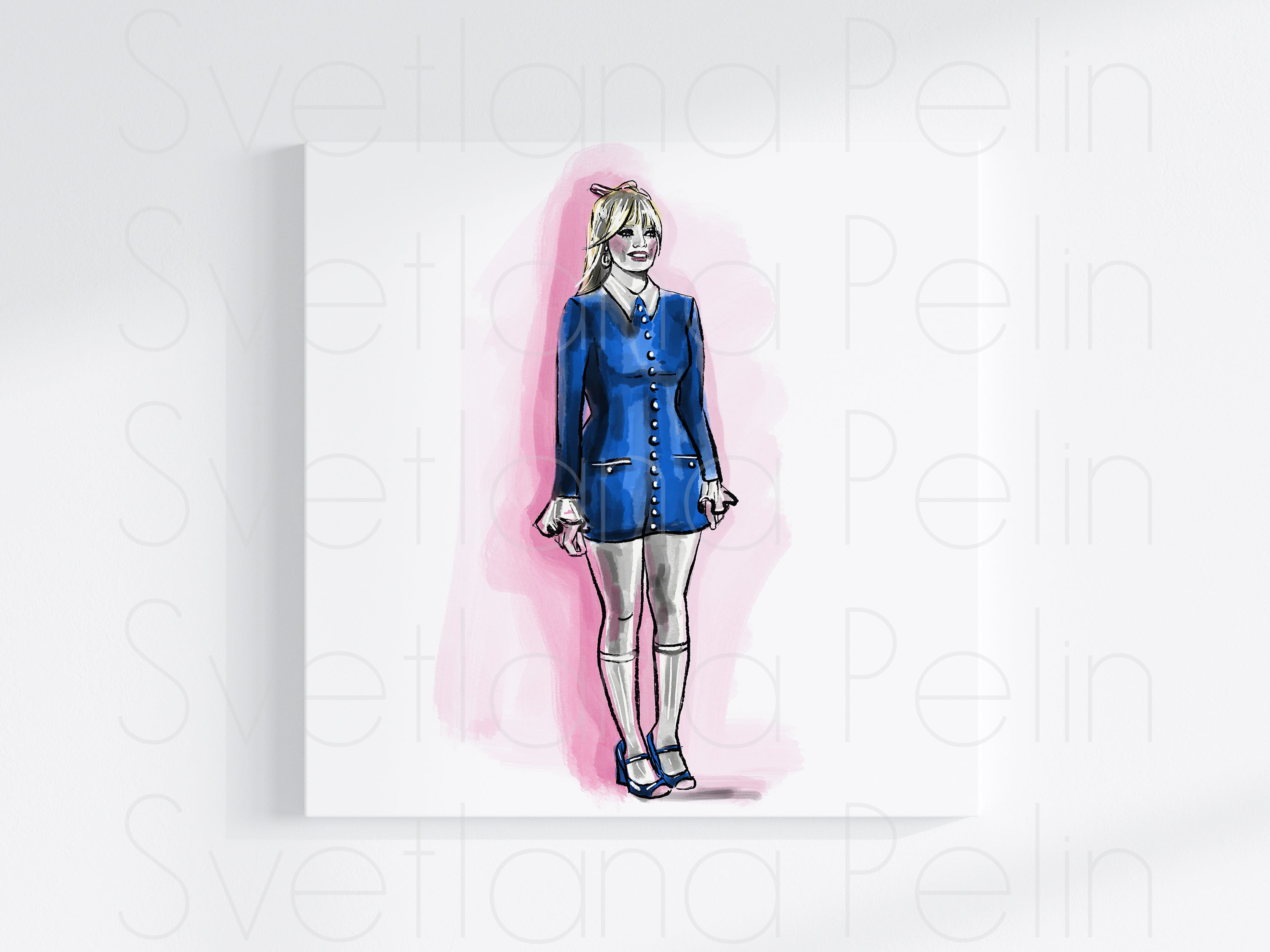 Margot Robbie, Printable Art, INSTANT DOWNLOAD Svetlana Pelin