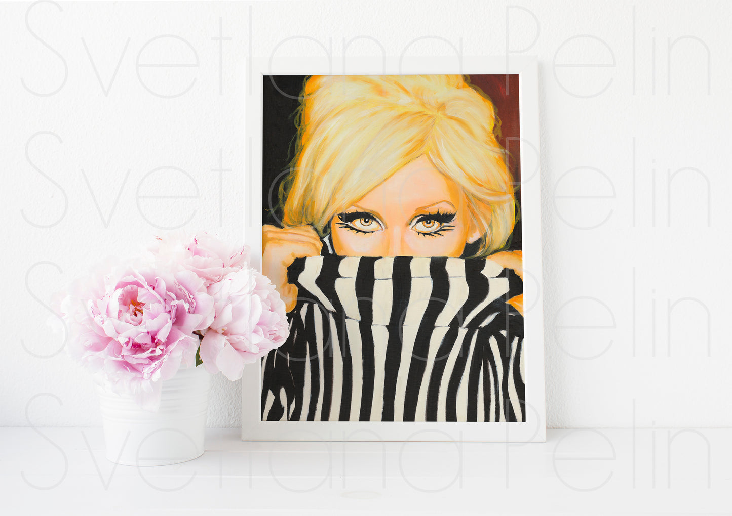 Christina Aguilera, ORIGINAL Oil Painting, Artwork by Svetlana Pelin