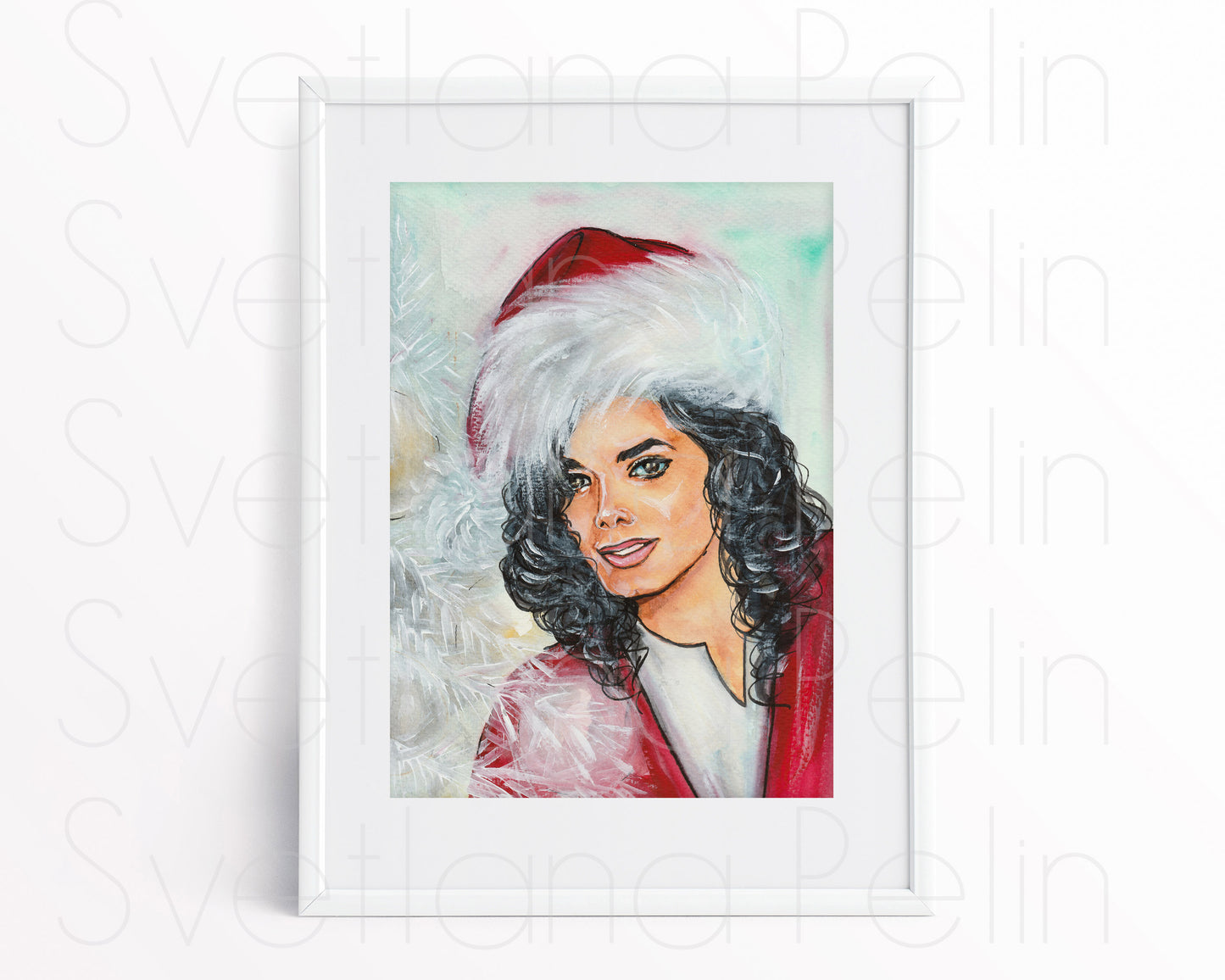 Michael Jackson, MJ, ART PRINT Signed by Artist