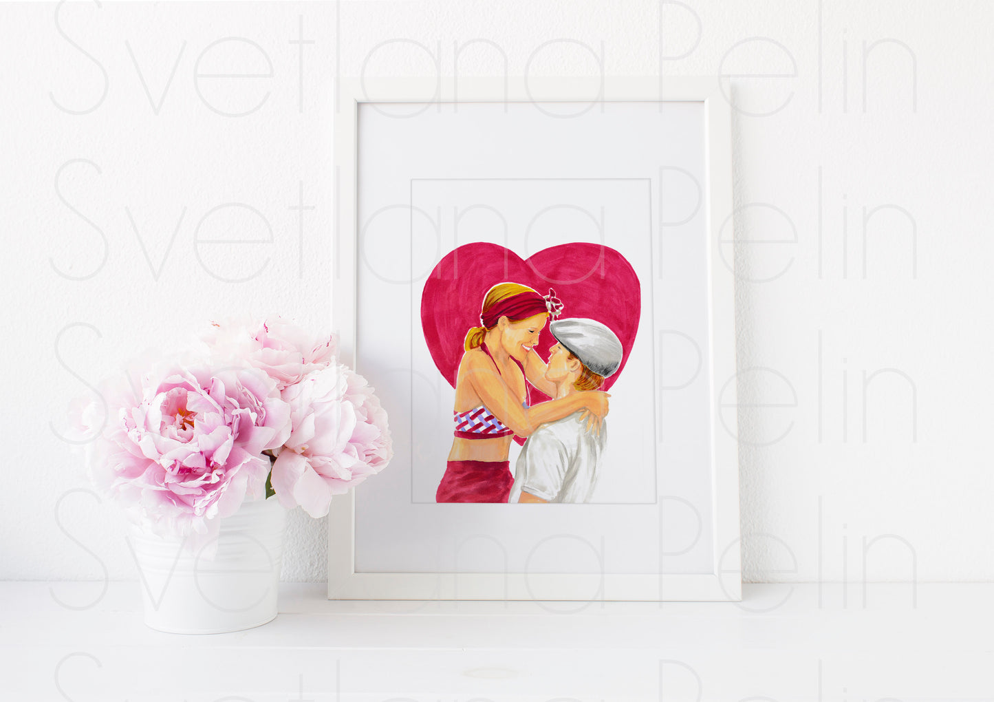 Rachel McAdams, Ryan Gosling, The Notebook, ART PRINT Signed by Artist
