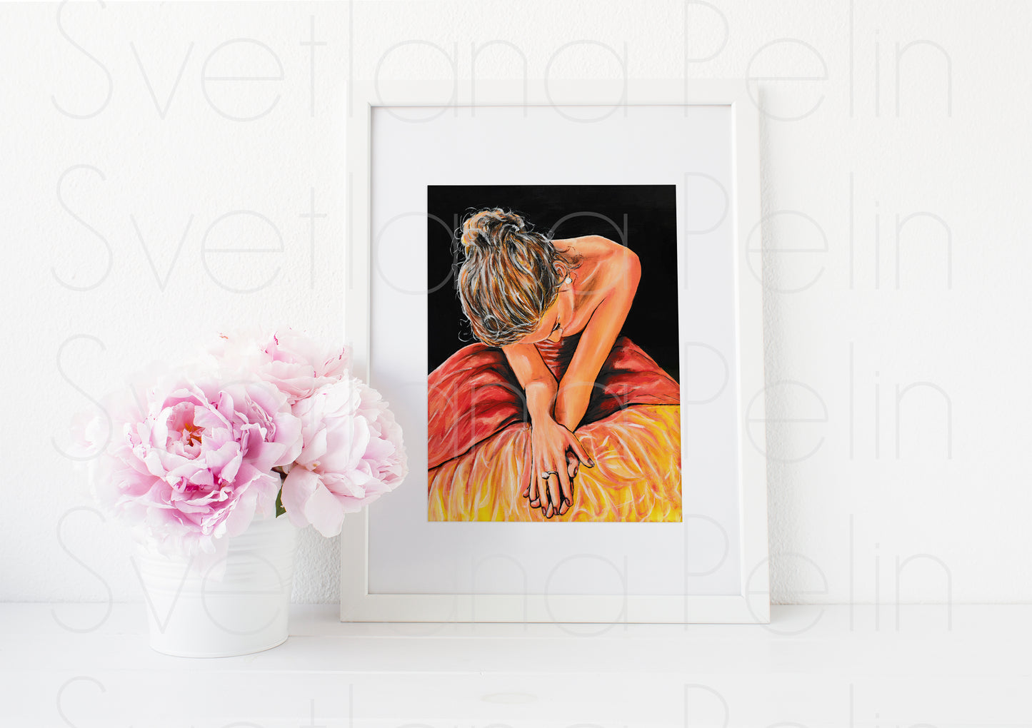 Sarah Jessica Parker, ART PRINT Signed by Artist