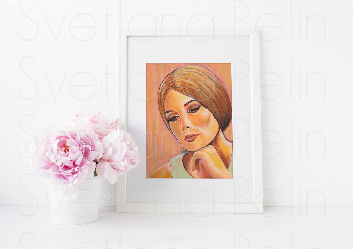 Catherine Deneuve, ART PRINT Signed by Artist