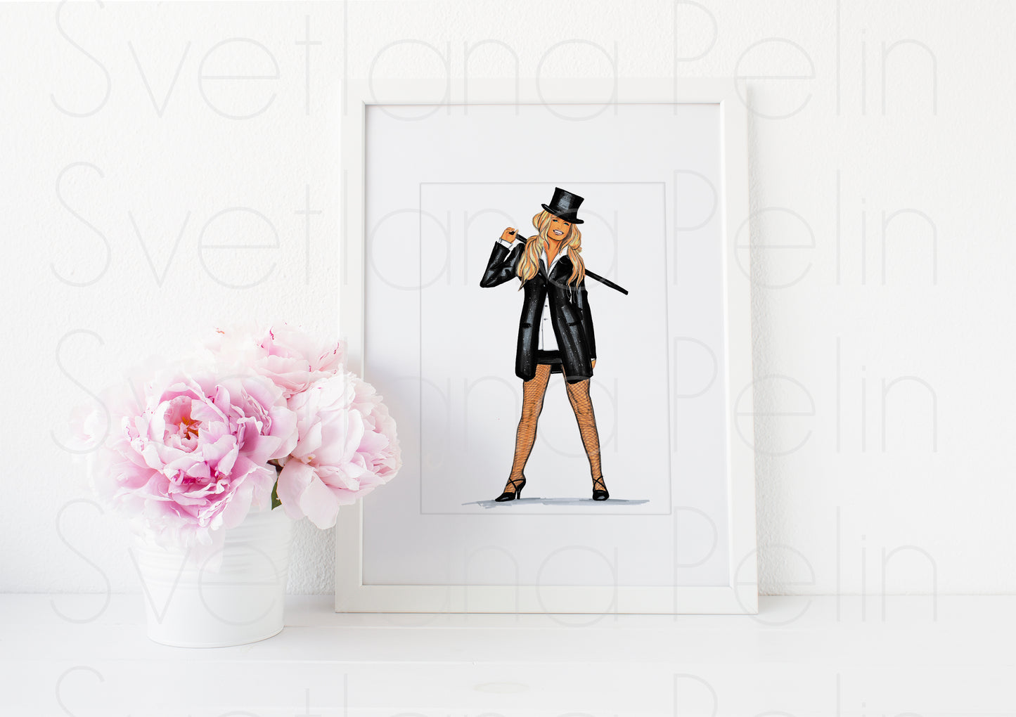 Farrah Fawcett, ART PRINT Signed by Artist