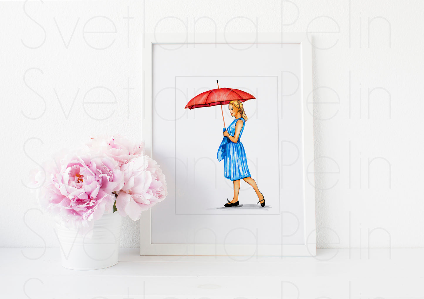 Catherine Deneuve, ART PRINT Signed by Artist
