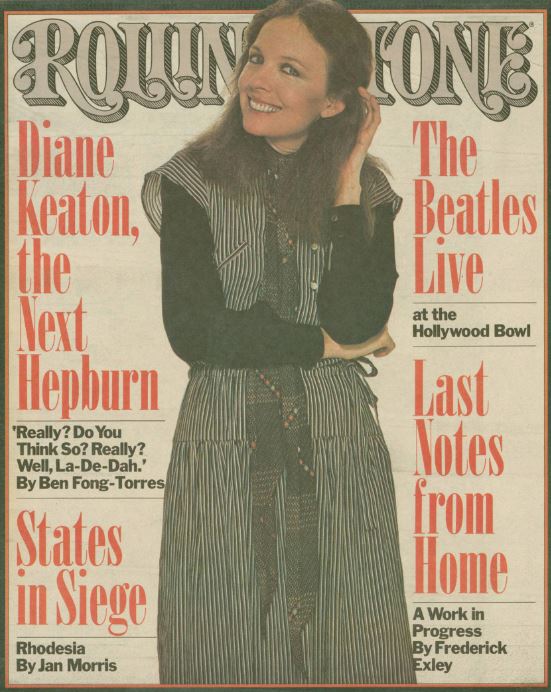 Diane Keaton, ENG magazine, Cover, DIGITAL LISTING, Instant Download