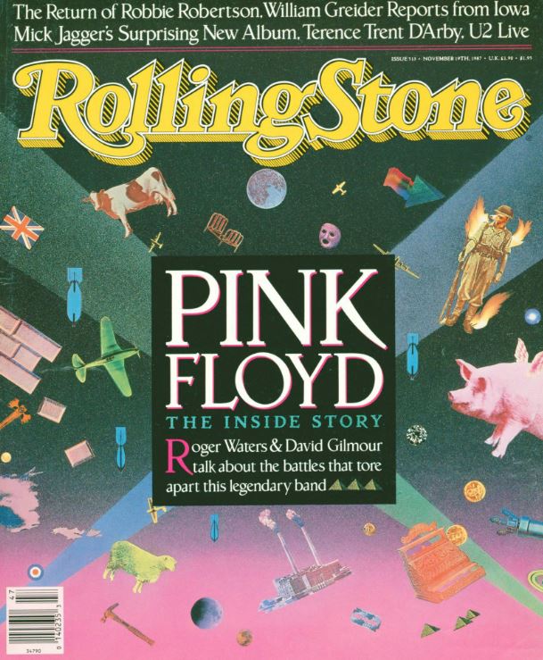 Pink PF, ENG magazine, Cover, DIGITAL LISTING, Instant Download