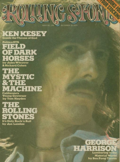 George Harrison, TB, ENG magazine, Cover, DIGITAL LISTING, Instant Download