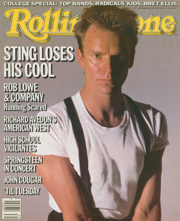 Sting, ENG magazine, Cover, DIGITAL LISTING, Instant Download