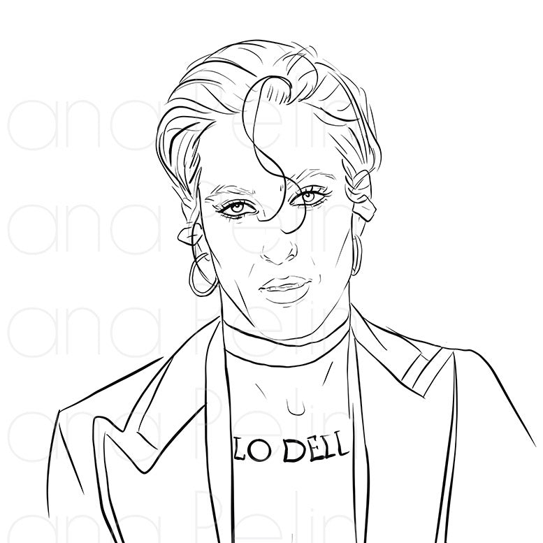 Damiano, Coloring Page, Printable Digital Files, INSTANT Download