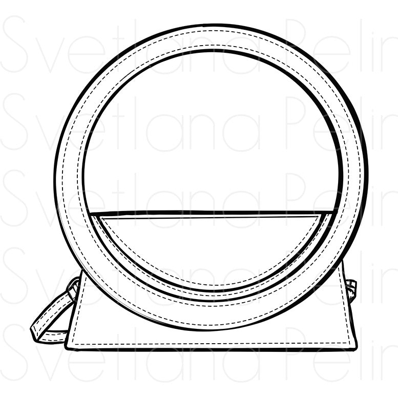 5 Printable Coloring Pages, Luxury Bags, Printable Digital Files, INSTANT Download