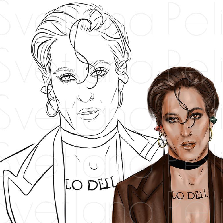 Damiano, Coloring Page, Printable Digital Files, INSTANT Download
