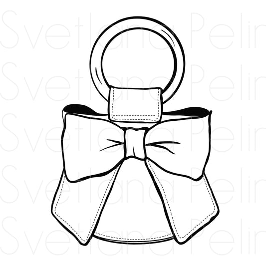 Designer Handbag, Luxury Bag, Purses for Women, Coloring Page, Printable Digital Files, INSTANT Download