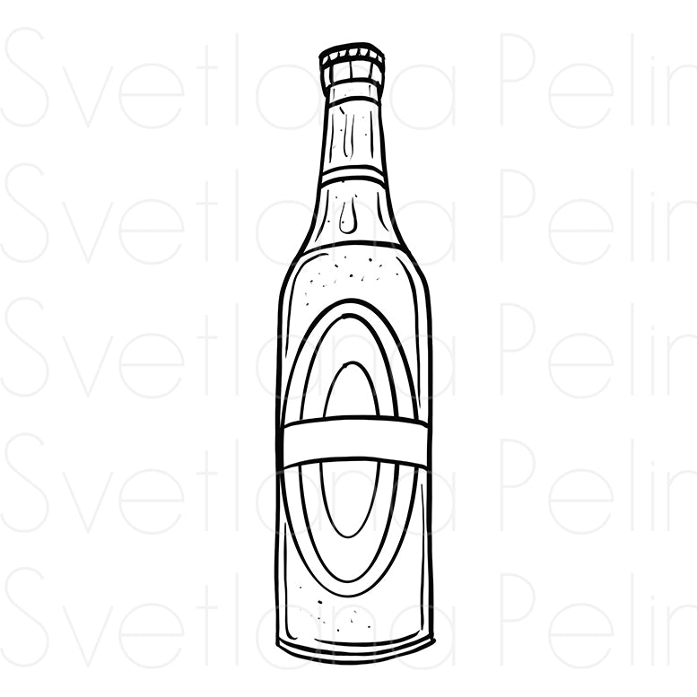 Beer, Drinks, Printable Coloring Page, Printable Digital Files, INSTANT Download