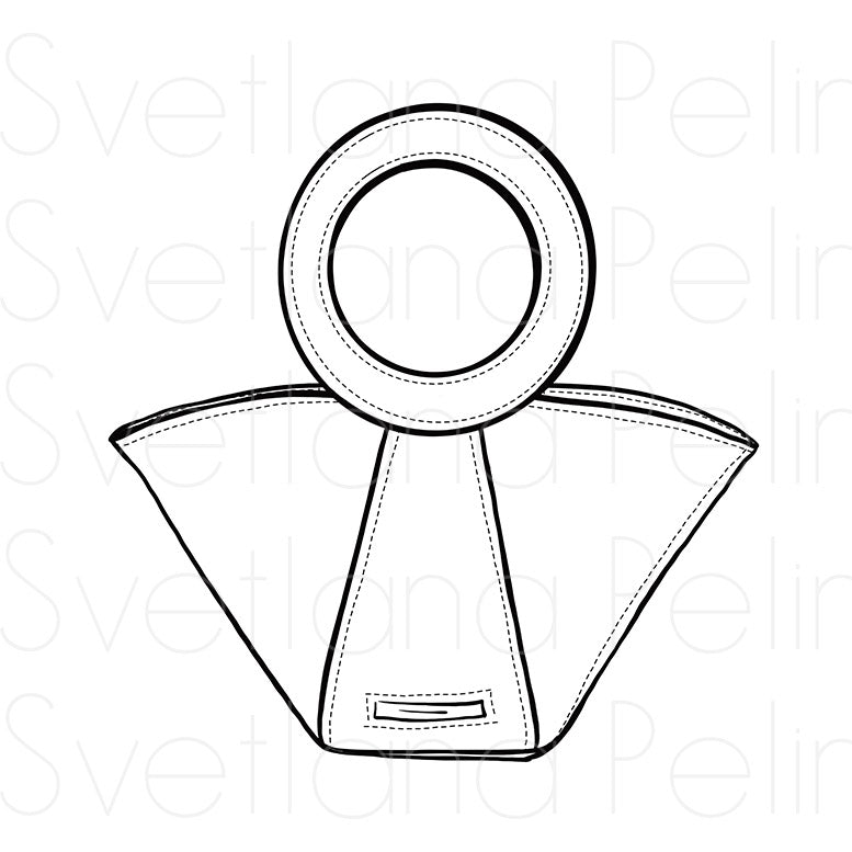 Designer Handbag, Luxury Bag, Purses for Women, Coloring Page, Printable Digital Files, INSTANT Download