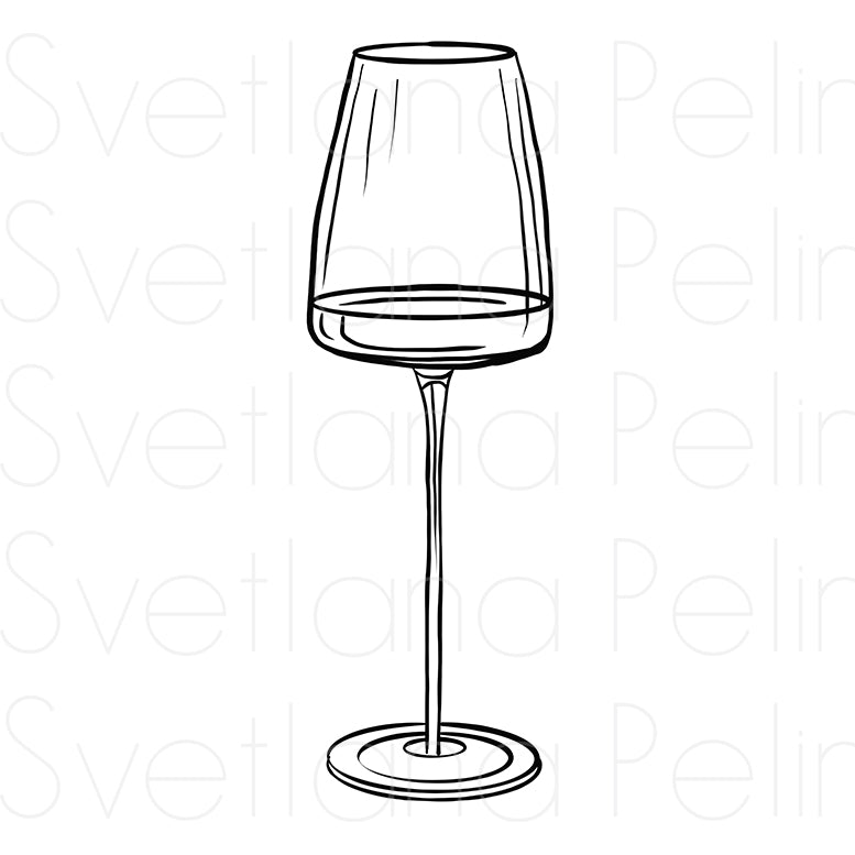 Wine, Drinks, Printable Coloring Page, Printable Digital Files, INSTANT Download