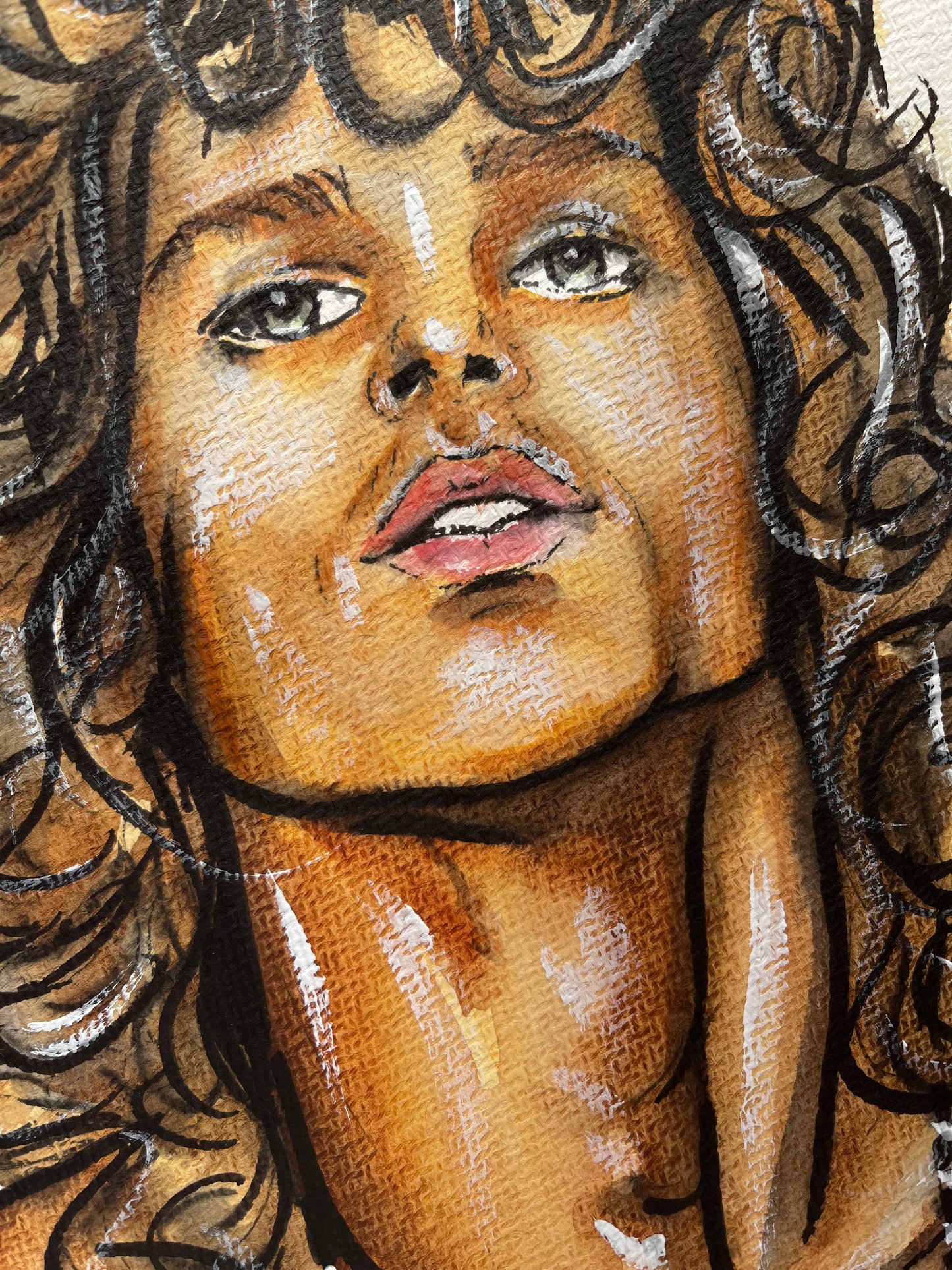 Jim Morrison, ORIGINAL Watercolor Painting, Artwork by Svetlana Pelin